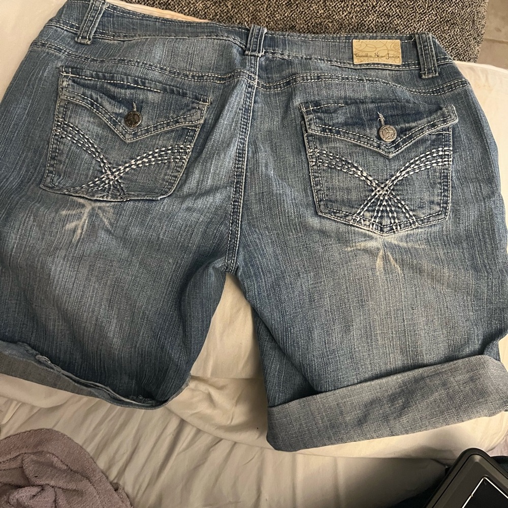 Vanilla star Jean shorts used